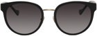 Gucci Black Round Sunglasses