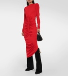 Givenchy Shark Lock suede knee-high boots