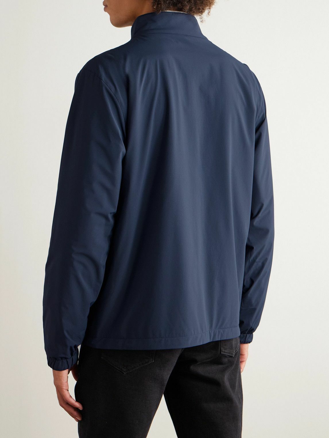 Peter Millar - Ryder Reversible Recycled-Woven and Wool Jacket - Blue