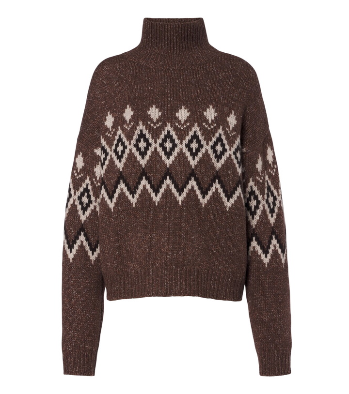 Photo: Lisa Yang Gudrun Fair Isle jacquard cashmere sweater