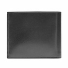 Saint Laurent Men's YSL Metal Logo East West Billfold Wallet in Black/Silver