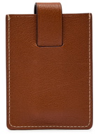 Metier Leather Card Holder - Brown - One Size