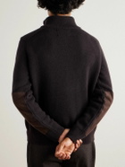 Purdey - Hertford Wool Half-Zip Sweater - Brown