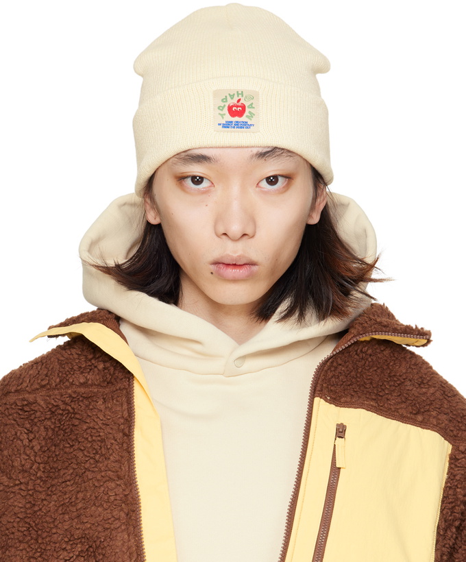 Photo: Madhappy Off-White Apple Beanie