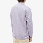 Stone Island Men's Garment Dyed Two Pocket Zip Overshirt in Lavender