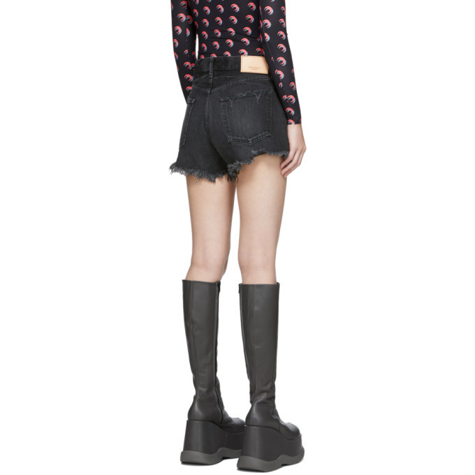 Moussy Vintage Black MV Brady Shorts