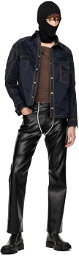 GmbH Black Lata Leather Pants