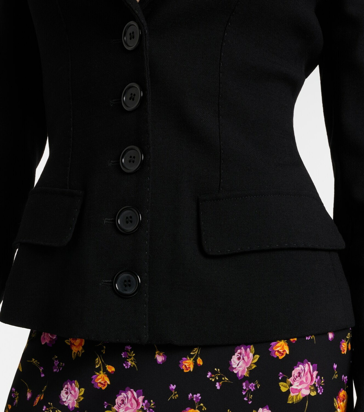 Dolce&Gabbana Wool-blend canvas jacket