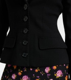 Dolce&Gabbana Wool-blend canvas jacket