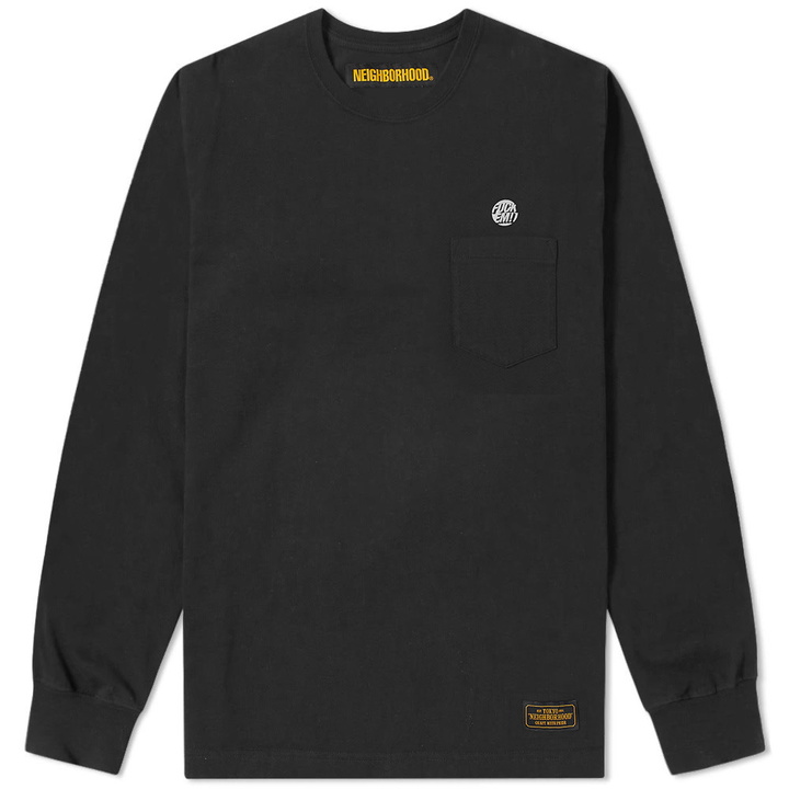 Photo: Neighborhood Long Sleeve Classic Tee Black