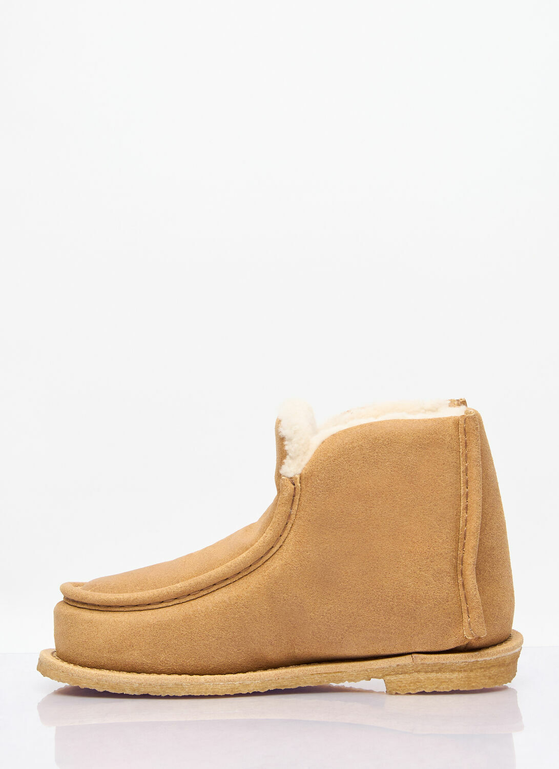 JW Anderson Suede Padded Ankle Boots