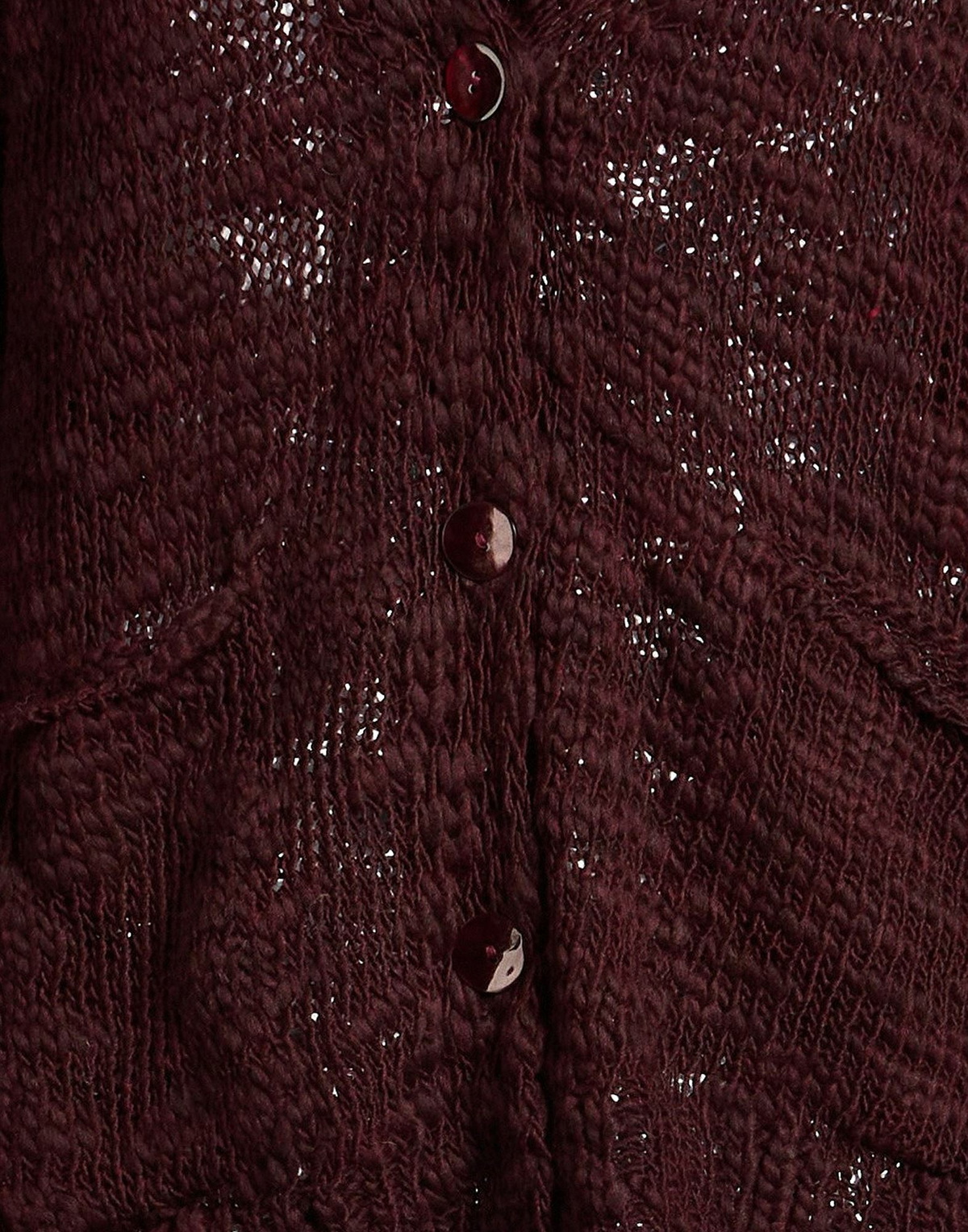 Berna Womens Cardigan Burgundy