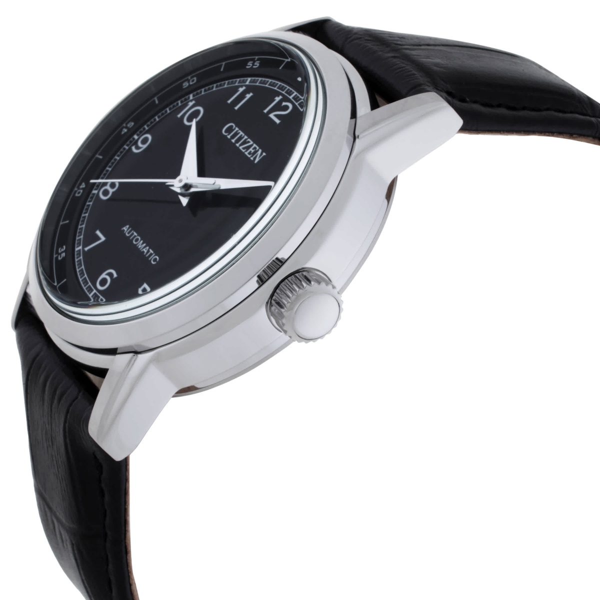 Citizen Mechanical Automatic Black Dial Mens Watch NJ0210-05E