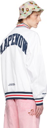 AAPE by A Bathing Ape White Lightweight Jacket