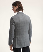 Brooks Brothers Men's Milano Slim-Fit Glen Plaid Hopsack Sport Coat | Grey