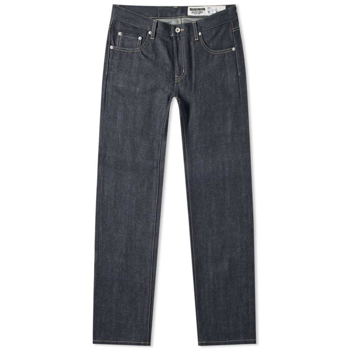 Photo: Neighborhood Rigid Narrow 14oz Denim Jean