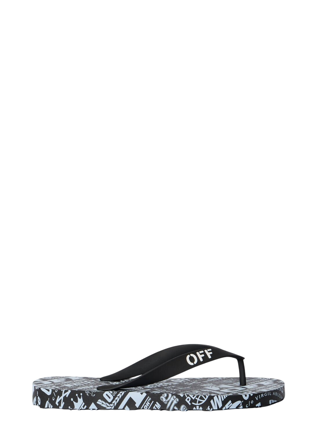 Off-White - Meteor Cutout Rubber Slides - Neutrals Off-White
