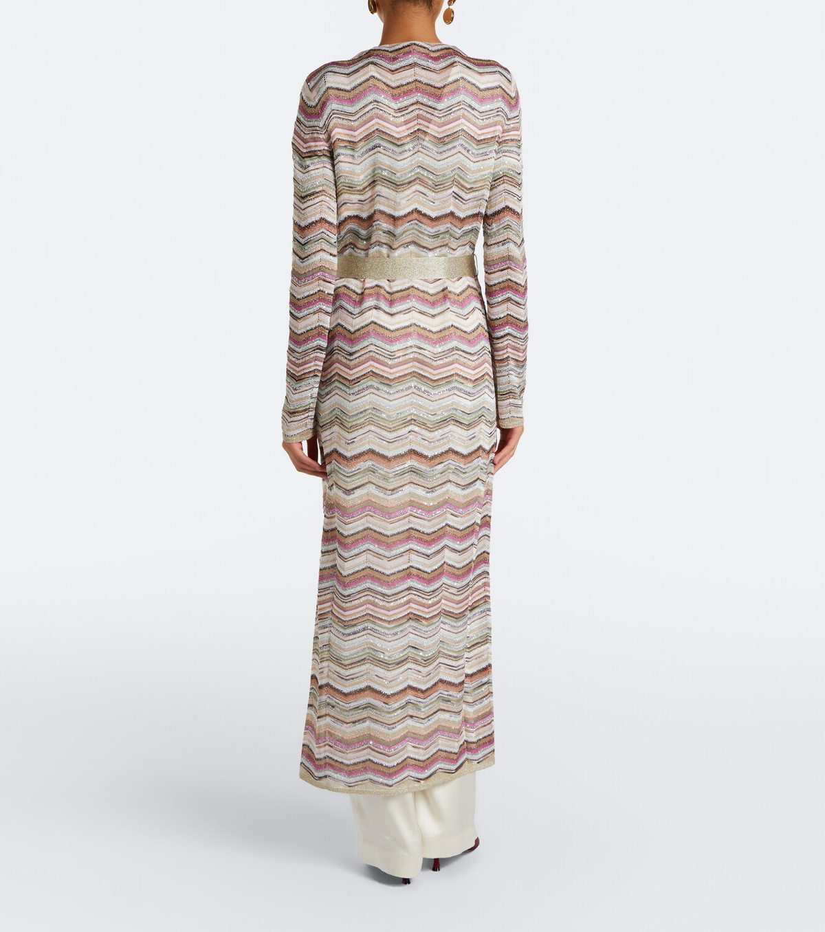 Missoni Zigzag lamé cardigan