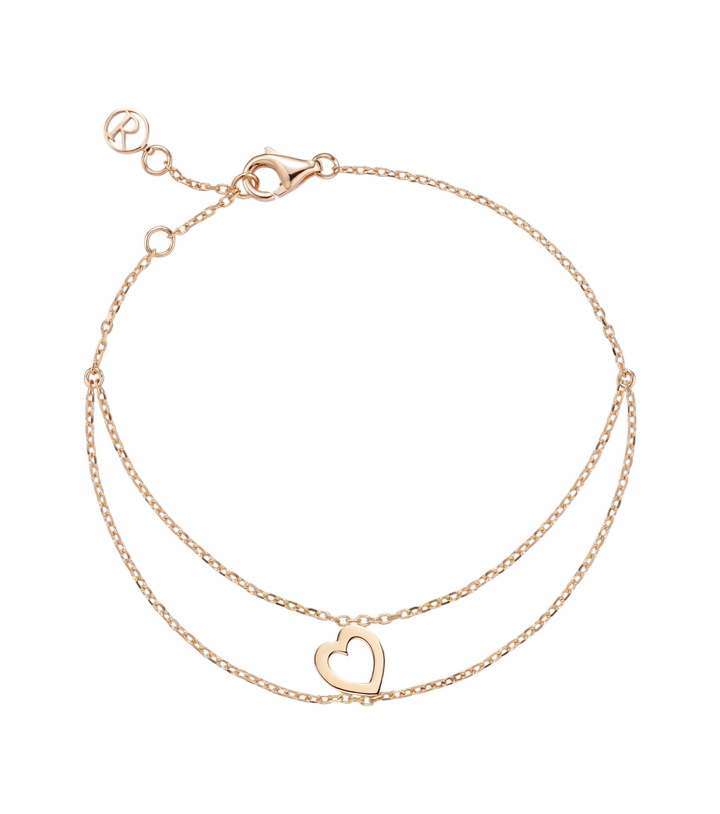 Photo: Repossi Letters 18kt rose gold bracelet
