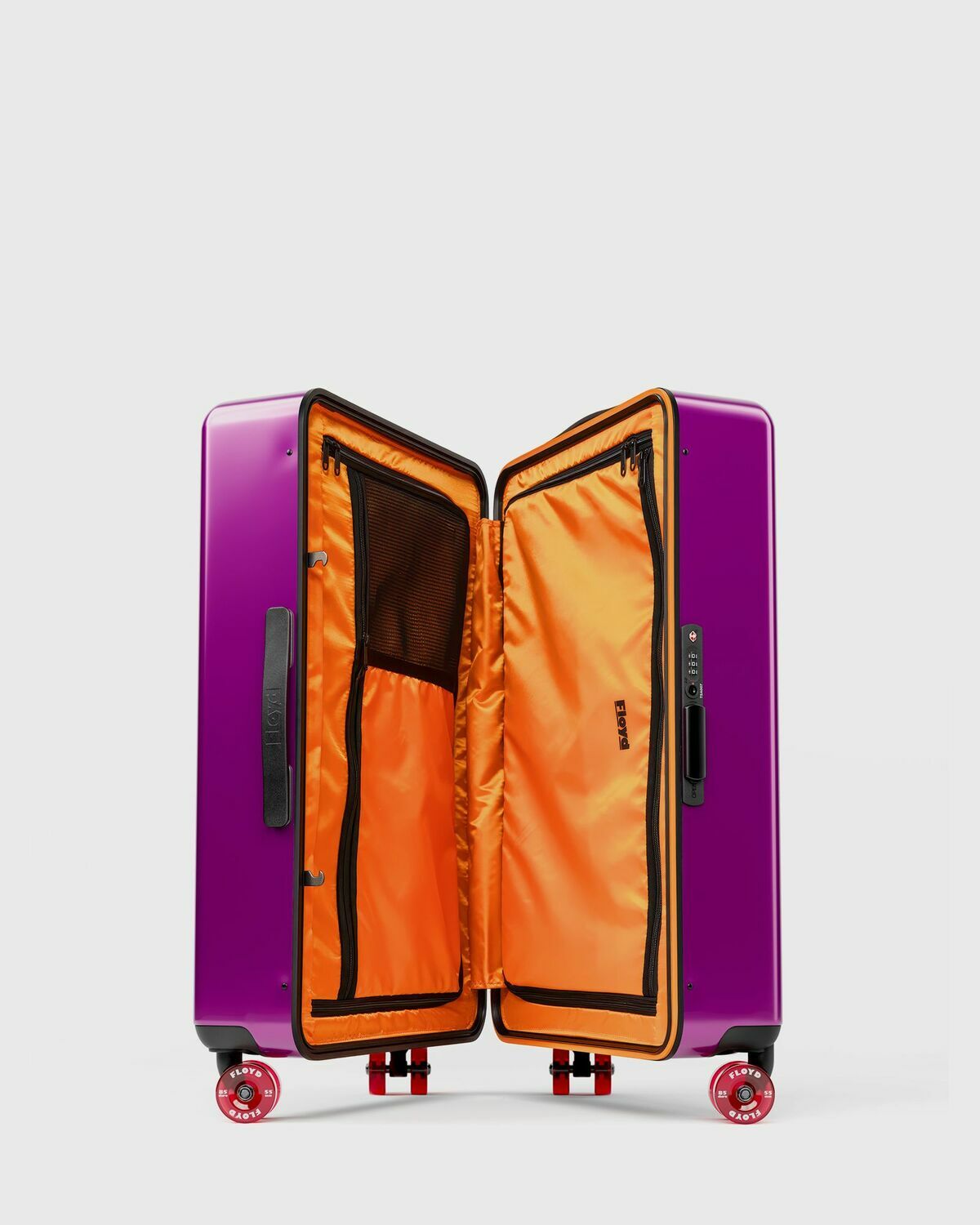 Floyd Floyd Check In Purple Trolleys & Suitcases