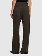 LOULOU STUDIO Sbiru Wool Flared Pants