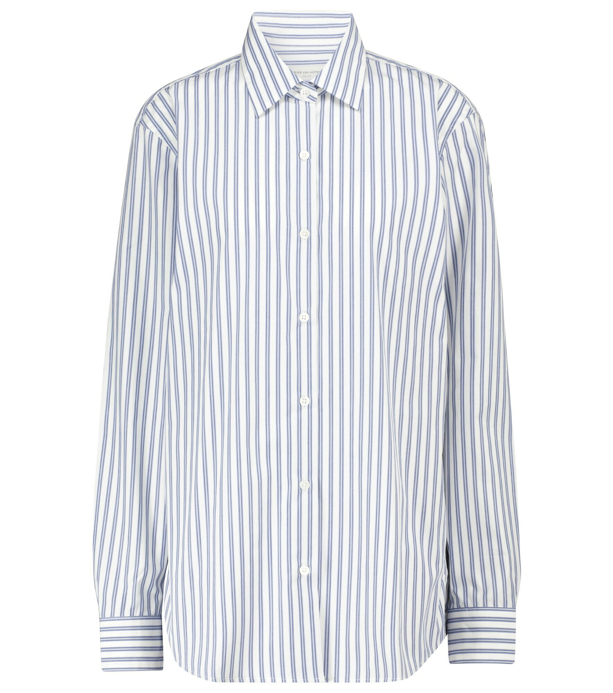 Dries Van Noten - Striped cotton poplin shirt Dries Van Noten