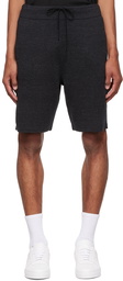 Theory Black Cannes Shorts