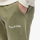 Museum of Peace and Quiet Men's Wordmark Sweatpants in Olive