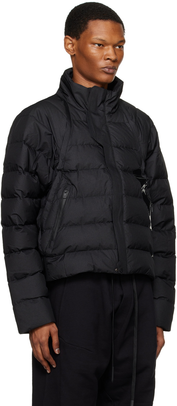 Templa Black Modular Down Jacket Templa