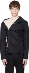 HODAKOVA Black Asymmetric Shirt