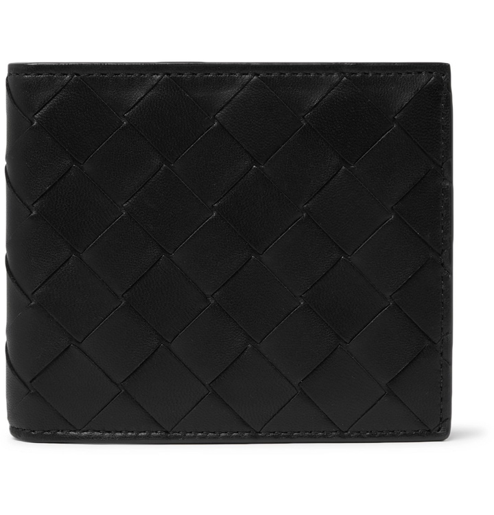 Photo: Bottega Veneta - Intrecciato Leather Billfold Wallet - Black