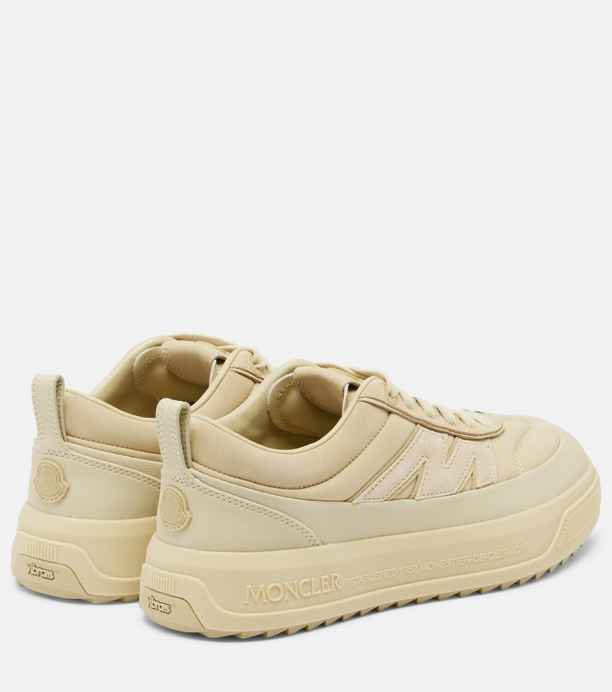 Moncler Altive leather-trimmed sneakers