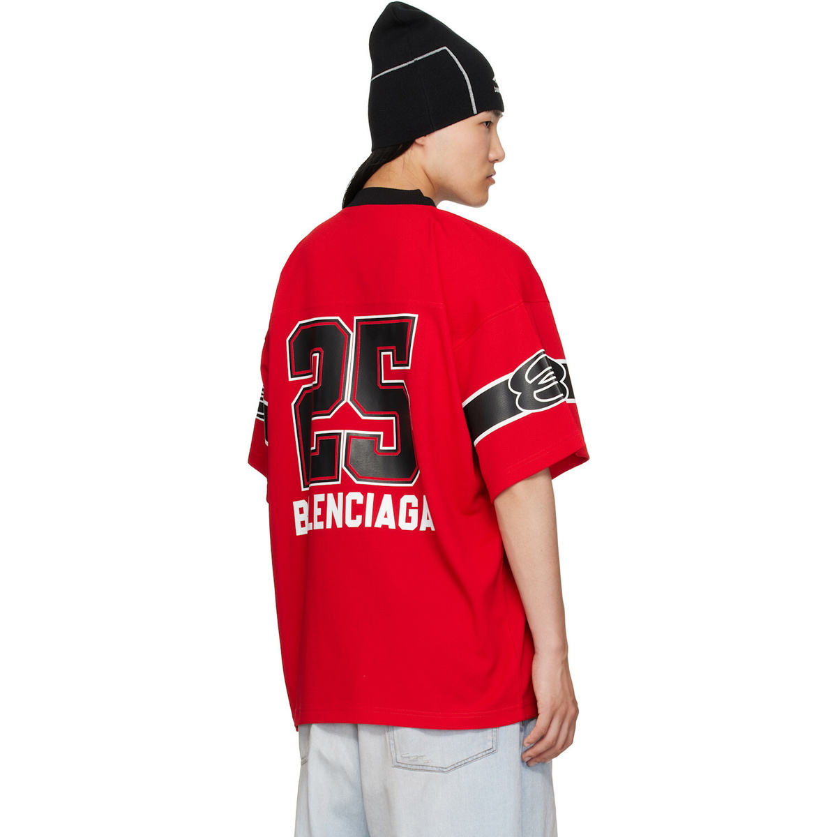 Balenciaga Red Football Jersey
