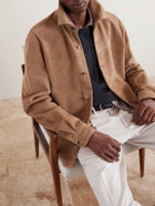 Boglioli - Suede Overshirt - Neutrals