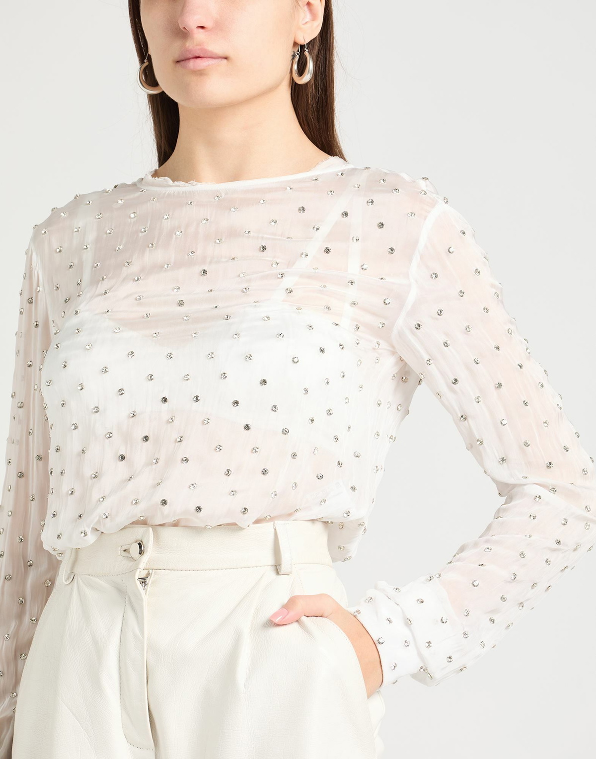 Dodo Bar Or Womens Top in White