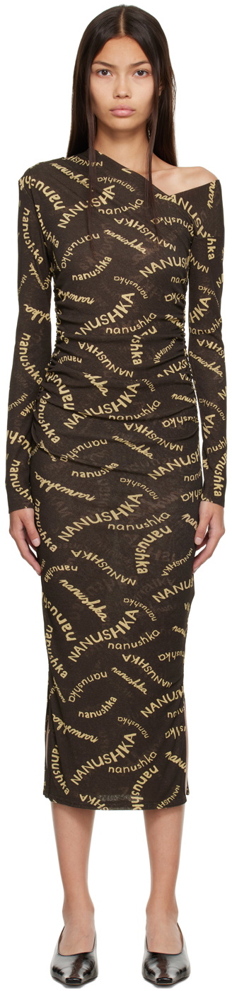 Graphic Midi Dress main image 1