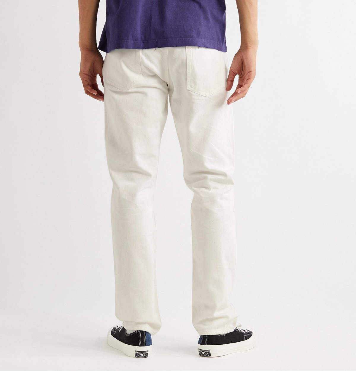 OrSlow - 107 Slim-Fit Denim Jeans - White orSlow