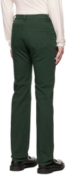 Maximilian Davis Green Telford Jeans