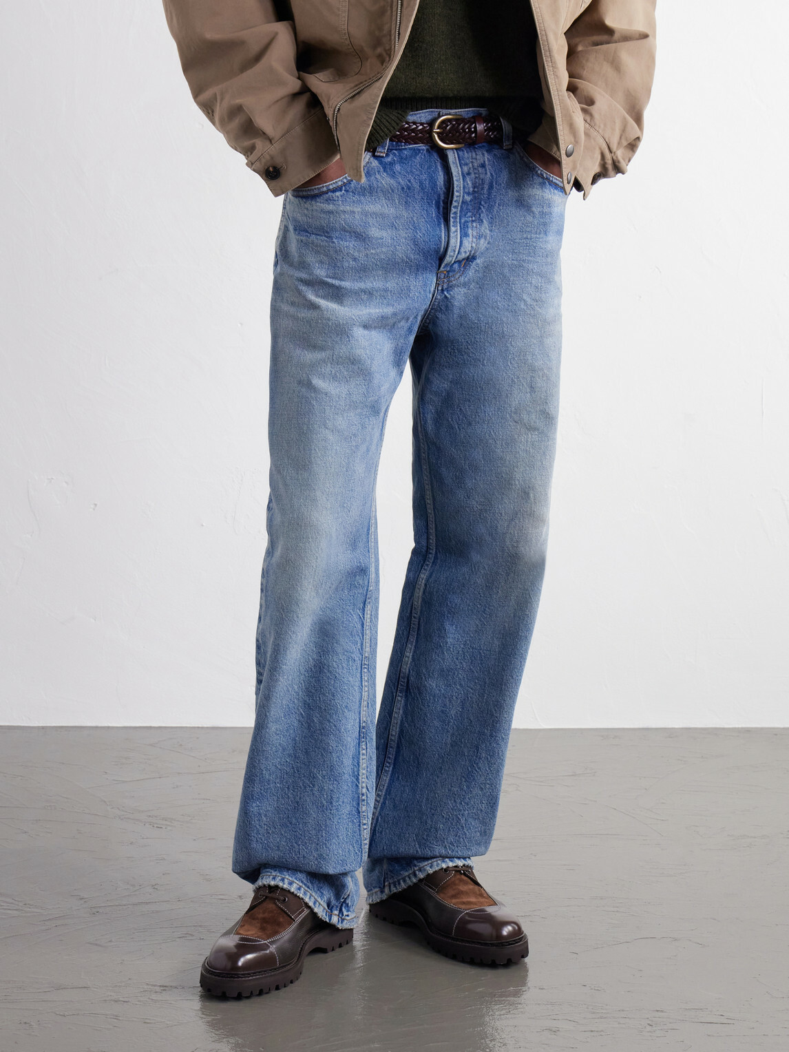 John Lobb - Peak Patchwork Leather, Suede and Nubuck Lace-Up Boots - Brown