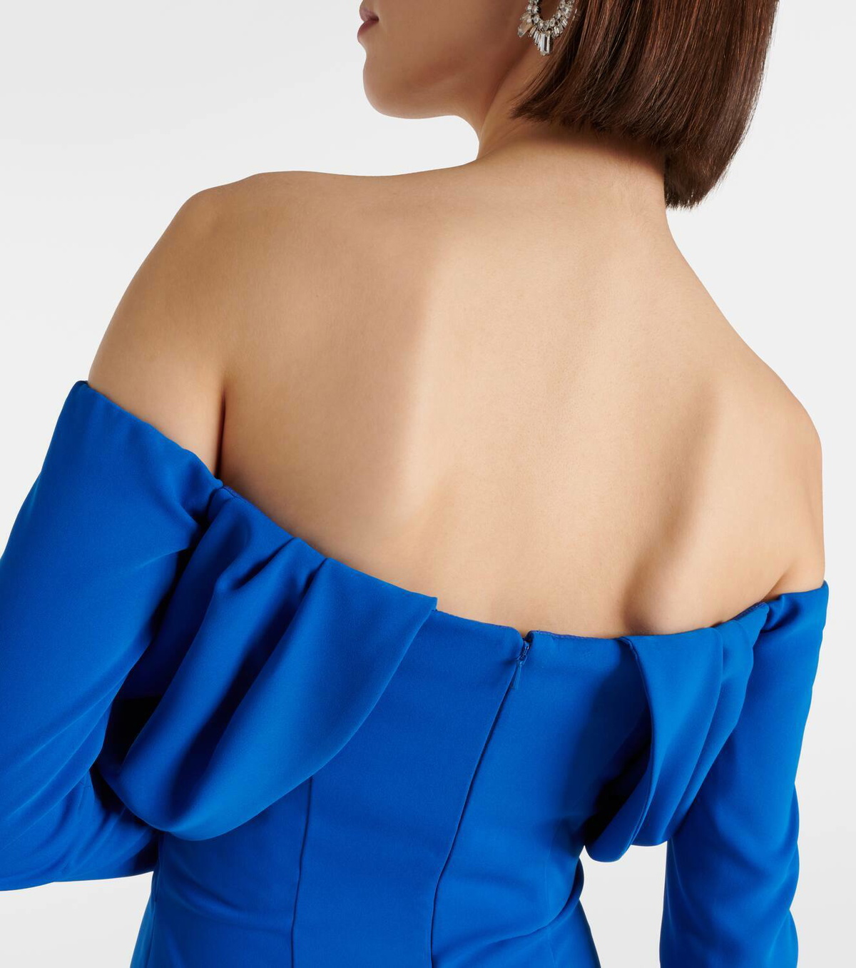 Costarellos Jordana gathered crêpe jumpsuit