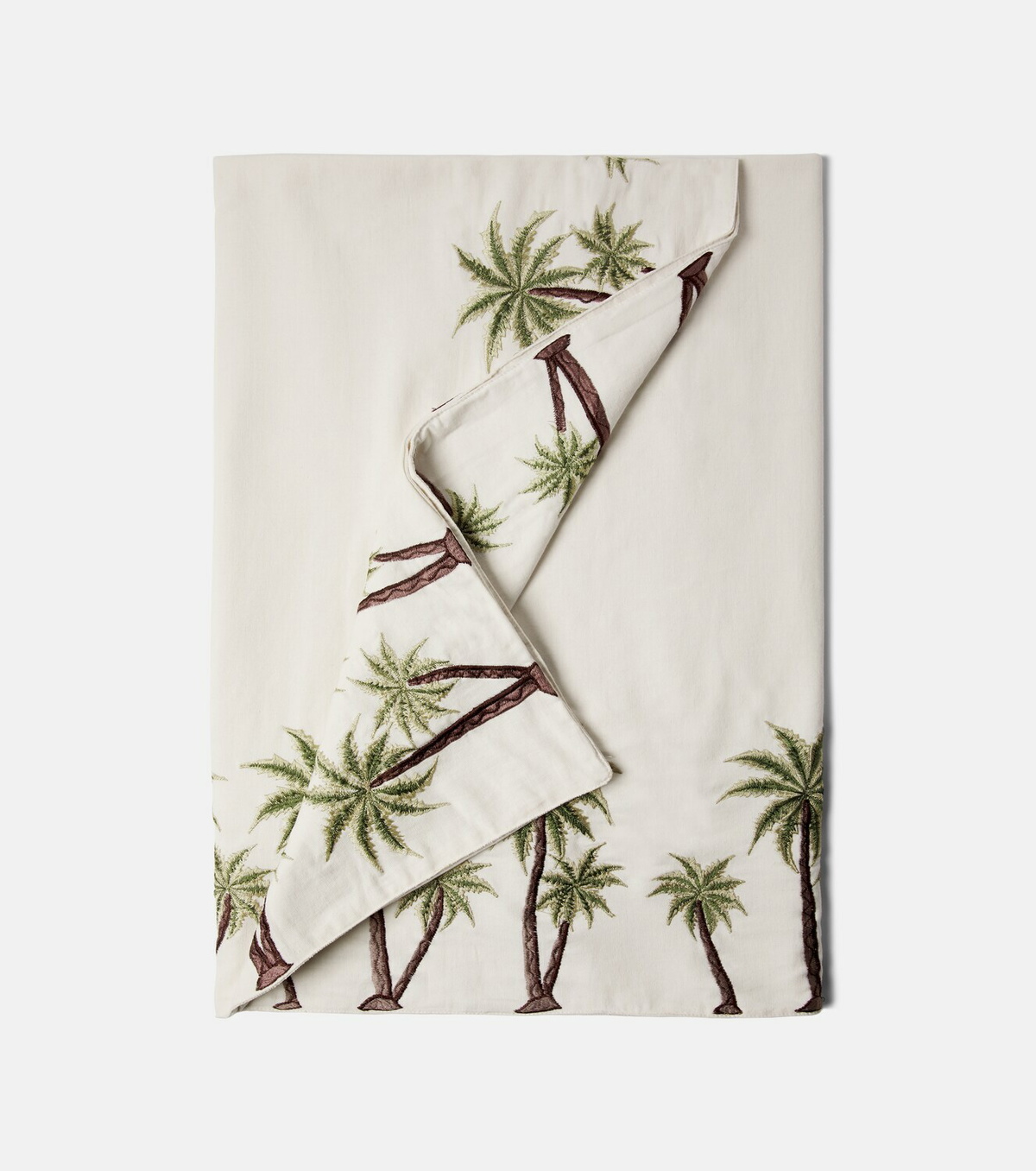 Les-Ottomans Embroidered cotton tablecloth