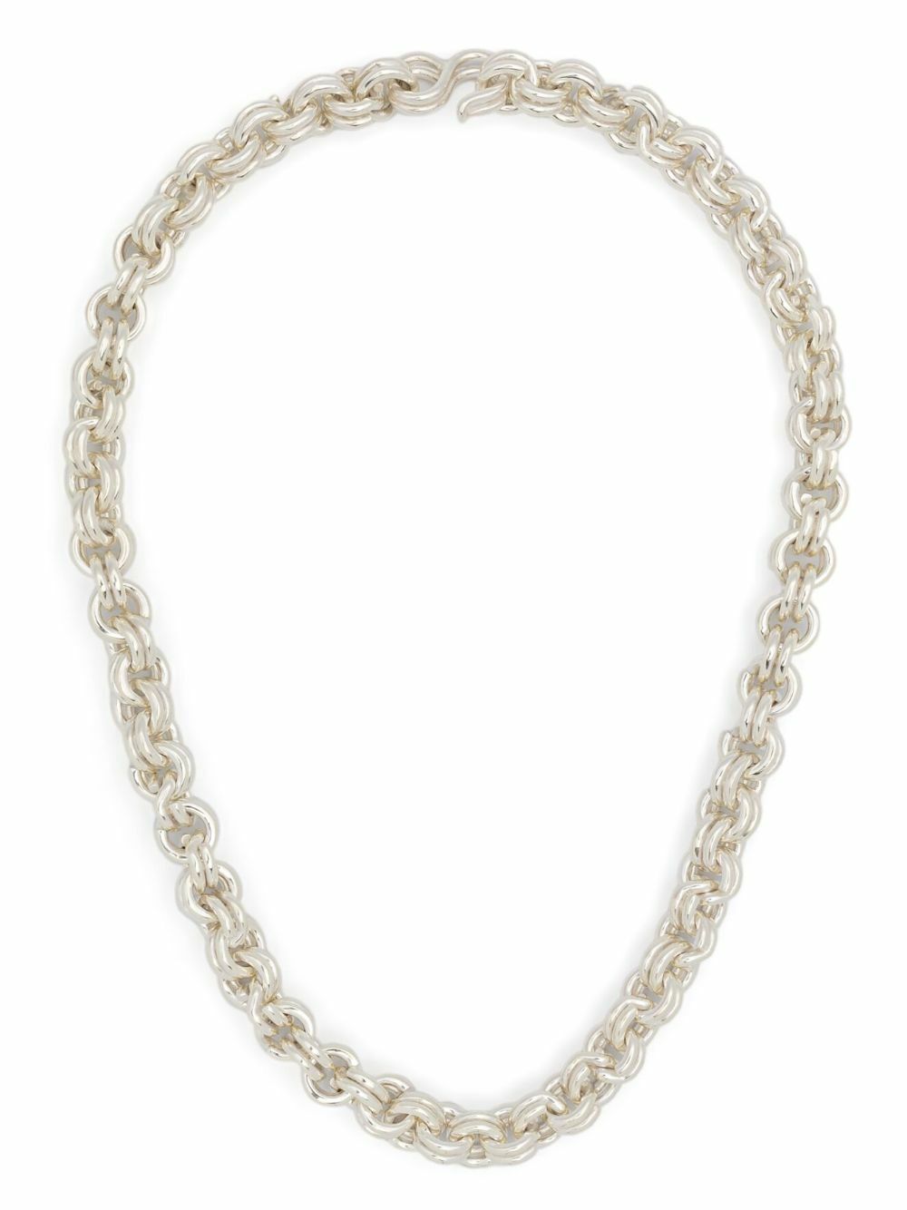 OUIE Sterling Silver Keychain Necklace