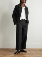BODE - Logo-Embroidered Denim Jacket - Black