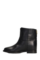 Via Roma 15 Ankle Boots Inside Wedge In Black Leather