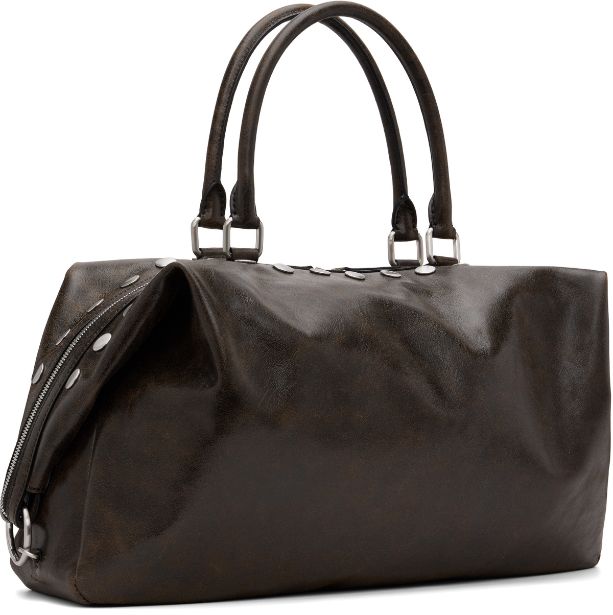 MARGESHERWOOD Brown Dumpling Stud Bag