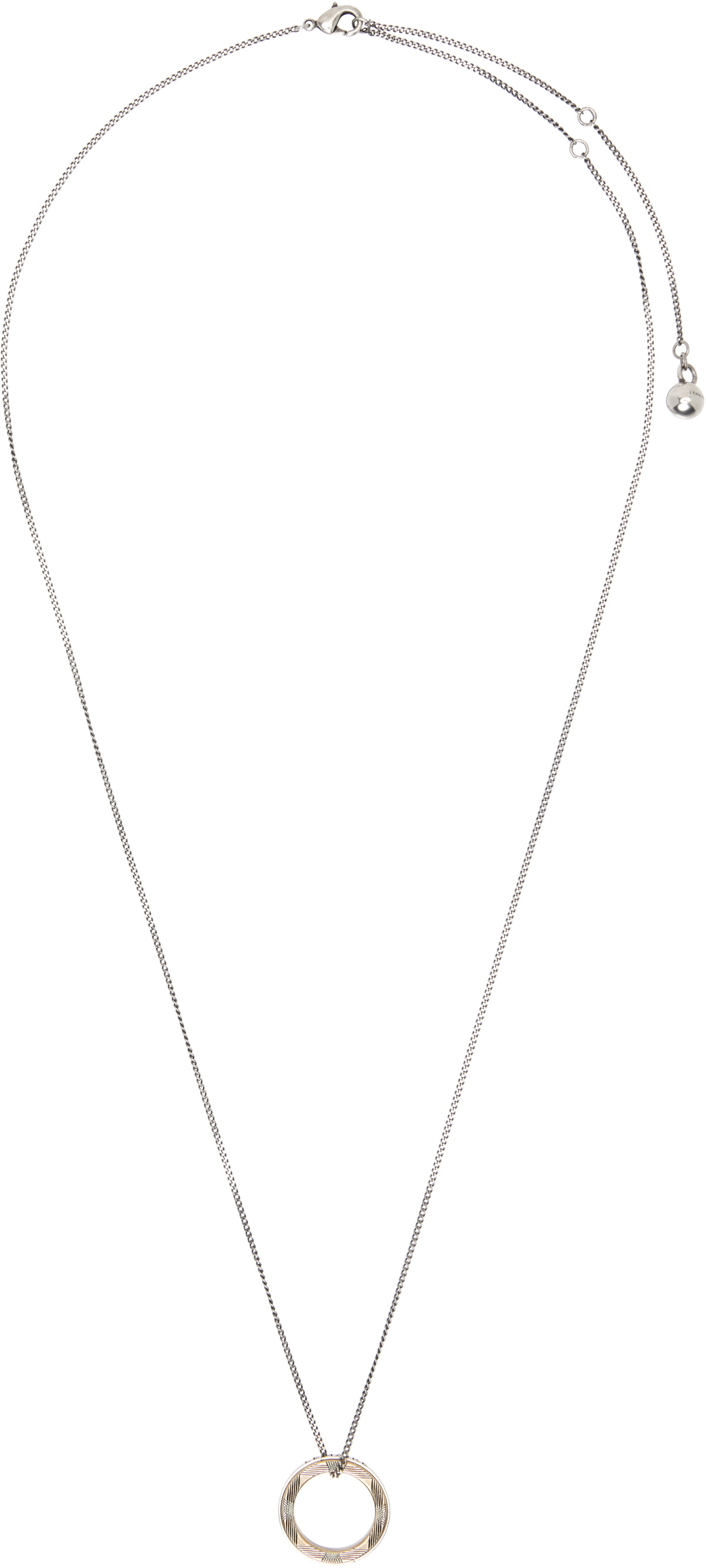 LEMAIRE Silver Lucky Coin Necklace