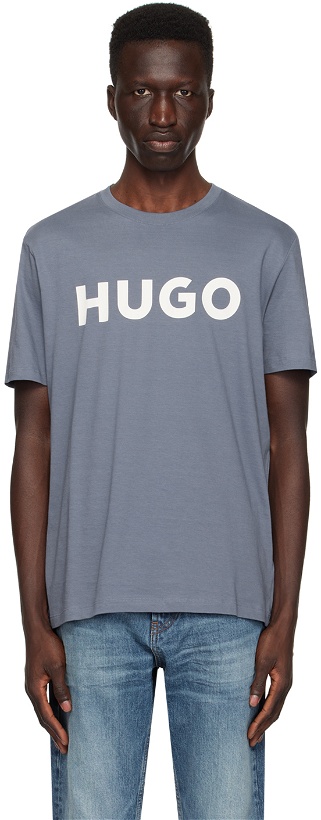 Photo: Hugo Blue Print T-Shirt