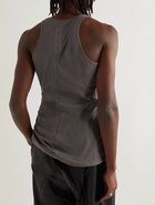 Rick Owens - Organic Cotton-Jersey Tank Top - Brown