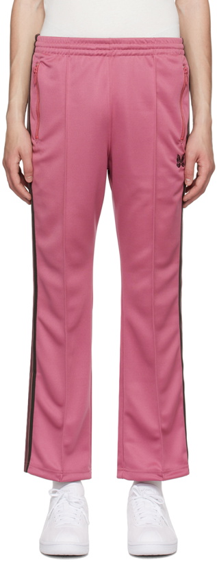 Photo: NEEDLES Pink Pinched Seams Track Pants