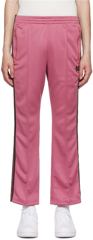 Photo: NEEDLES Pink Pinched Seams Track Pants